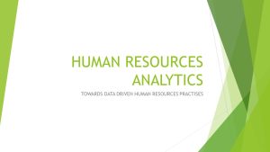 Human Resources Analytics Training Course