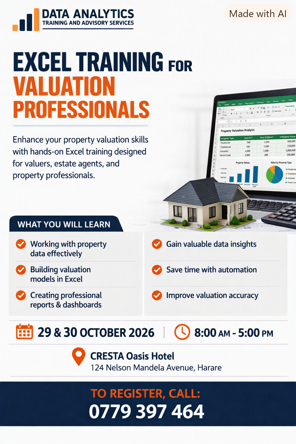 excel training for valuation professionals